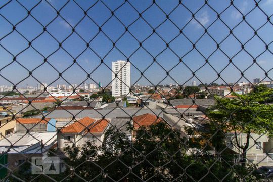 Vista da Varanda Quarto 2 Suíte  de apartamento para alugar com 2 quartos, 59m² em Vila Prudente, São Paulo