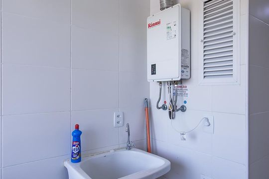 Área de serviço de apartamento à venda com 3 quartos, 100m² em Barra da Tijuca, Rio de Janeiro