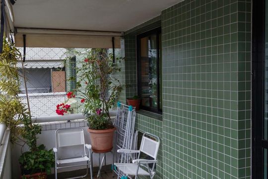 Varanda de apartamento à venda com 2 quartos, 90m² em Barra da Tijuca, Rio de Janeiro