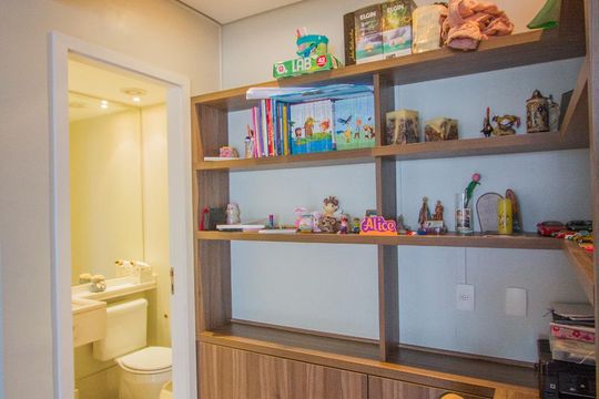 Escritório de apartamento à venda com 3 quartos, 135m² em Santo Amaro, São Paulo