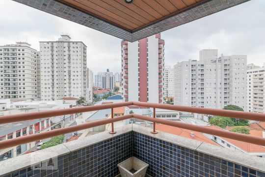 Varanda de apartamento para alugar com 3 quartos, 163m² em Santa Paula, São Caetano do Sul