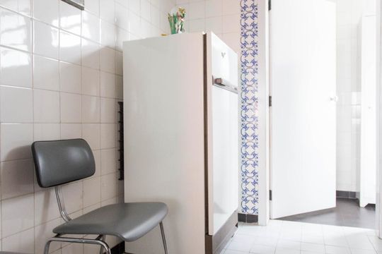 Cozinha de apartamento para alugar com 1 quarto, 117m² em Cerqueira César, São Paulo
