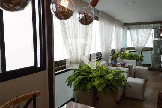 Varanda da Sala de apartamento à venda com 3 quartos, 132m² em Barra da Tijuca, Rio de Janeiro