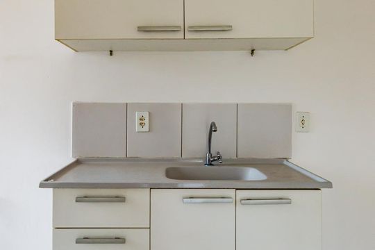 Cozinha de apartamento para alugar com 2 quartos, 45m² em Vila Marieta, Campinas
