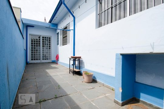 Quintal da Edícula de casa para alugar com 4 quartos, 150m² em Vila Alzira, Santo André