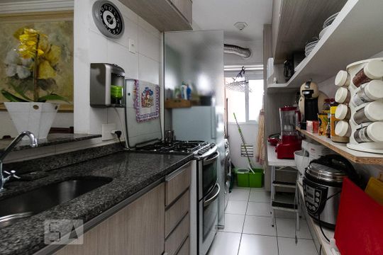 cozinha de apartamento à venda com 3 quartos, 61m² em Vila Ema, São Paulo