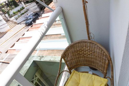 Varanda Suíte de apartamento à venda com 3 quartos, 100m² em Vila Gilda, Santo André
