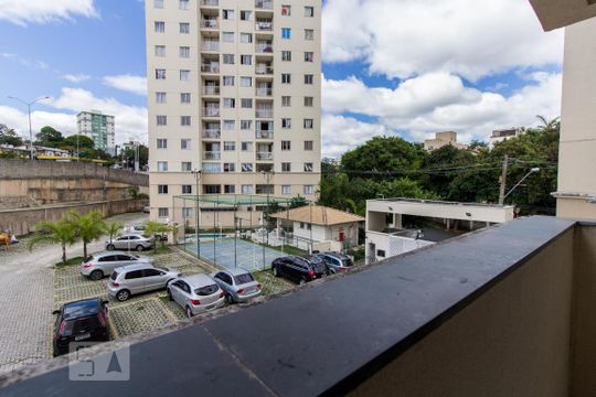 Vista Varanda de apartamento à venda com 2 quartos, 49m² em Santa Branca, Belo Horizonte