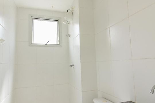 Banheiro Social de apartamento à venda com 2 quartos, 49m² em Santa Branca, Belo Horizonte
