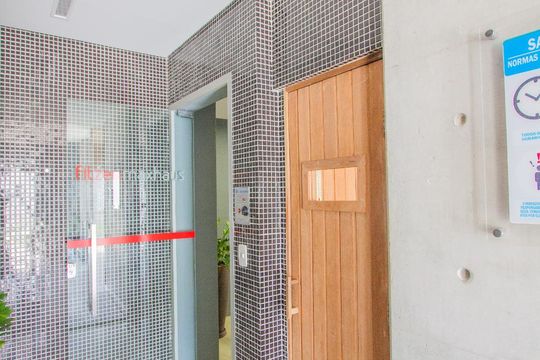 Saunas de apartamento para alugar com 1 quarto, 74m² em Jardim das Acácias, São Paulo