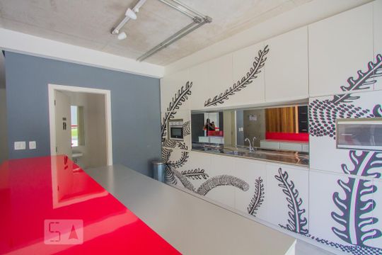 Salão de Festas de apartamento para alugar com 1 quarto, 74m² em Jardim das Acácias, São Paulo