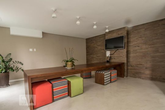 Espaço Reunião de apartamento para alugar com 2 quartos, 87m² em Cidade Monções, São Paulo