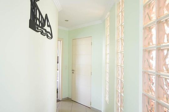 Corredor de apartamento à venda com 3 quartos, 170m² em Vila Andrade, São Paulo