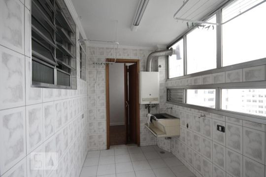Área de Serviço de apartamento à venda com 3 quartos, 150m² em Santa Cecília, São Paulo