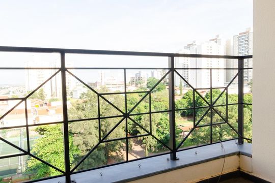 Sacada de apartamento à venda com 3 quartos, 90m² em Mansões Santo Antônio, Campinas