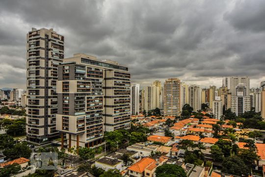 Vista de apartamento para alugar com 1 quarto, 41m² em Cidade Monções, São Paulo