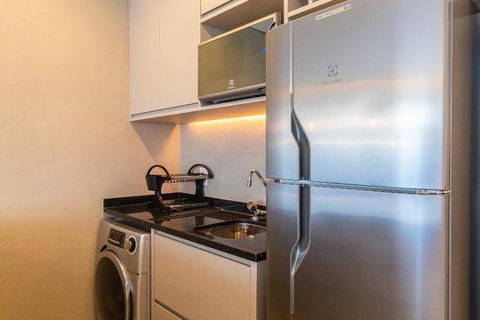 Cozinha de kitnet/studio à venda com 1 quarto, 50m² em Vila Cruzeiro, São Paulo