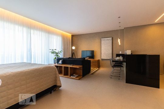Sala/Quarto de kitnet/studio à venda com 1 quarto, 50m² em Vila Cruzeiro, São Paulo