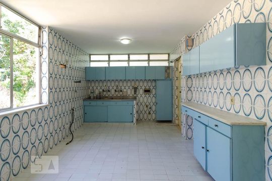 Cozinha no terceiro pavimento de casa à venda com 4 quartos, 312m² em Jardim Botânico, Rio de Janeiro