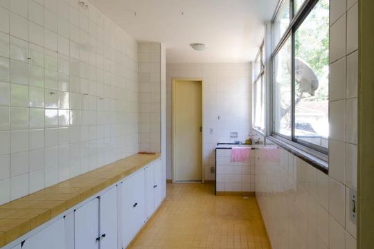 Área de serviço no terceiro pavimento de casa à venda com 4 quartos, 312m² em Jardim Botânico, Rio de Janeiro
