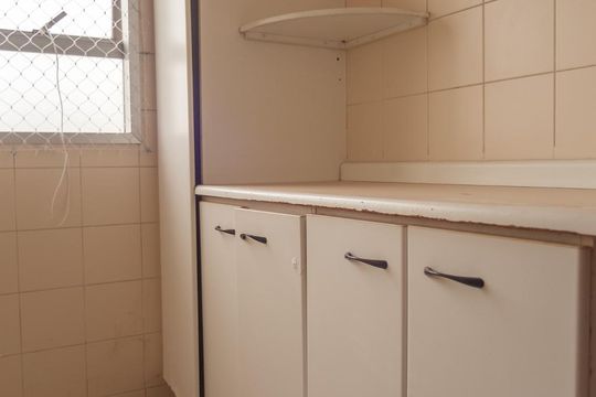Cozinha de apartamento à venda com 3 quartos, 70m² em São Bernardo, Campinas