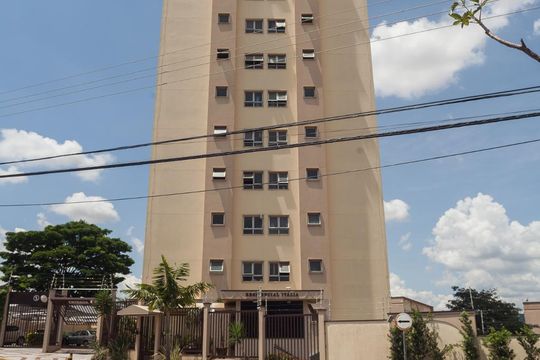 Fachada do prédio  de apartamento à venda com 3 quartos, 70m² em São Bernardo, Campinas