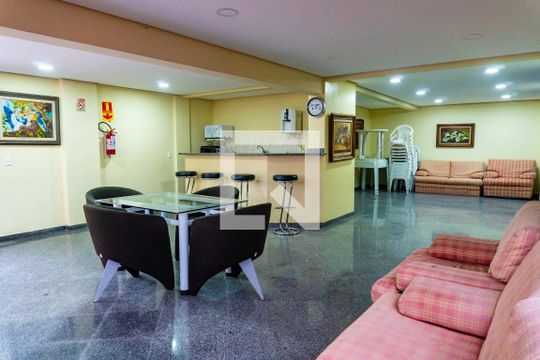 Área comum - Salão de festas de apartamento para alugar com 2 quartos, 65m² em Vila Fachini, São Paulo