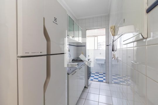 Cozinha de apartamento à venda com 1 quarto, 40m² em Santana, São Paulo
