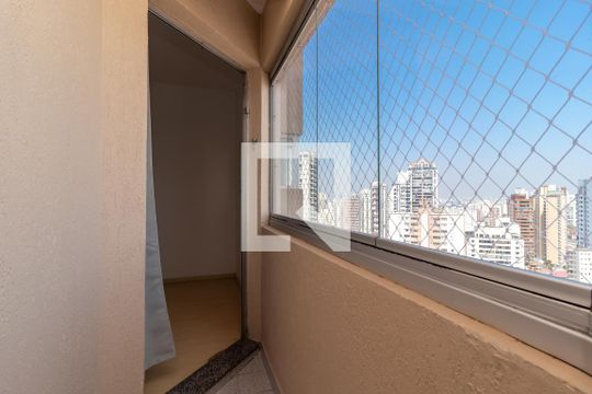 Varanda da Sala de apartamento para alugar com 1 quarto, 40m² em Santana, São Paulo