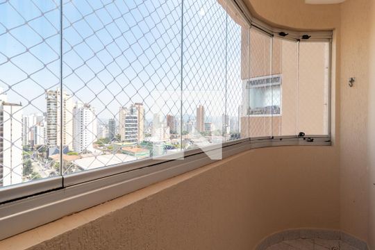 Varanda da Sala de apartamento para alugar com 1 quarto, 40m² em Santana, São Paulo