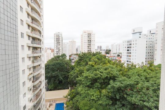 Vista do quarto de apartamento para alugar com 1 quarto, 50m² em Ipiranga, São Paulo