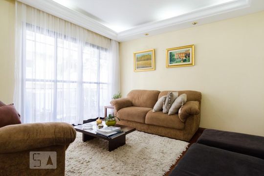 Sala de apartamento à venda com 4 quartos, 140m² em Centro, Santo André