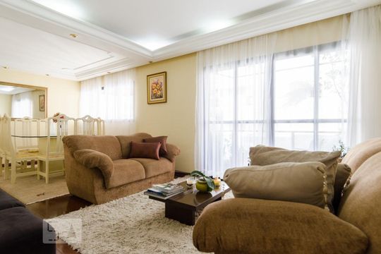 Sala de apartamento à venda com 4 quartos, 140m² em Centro, Santo André