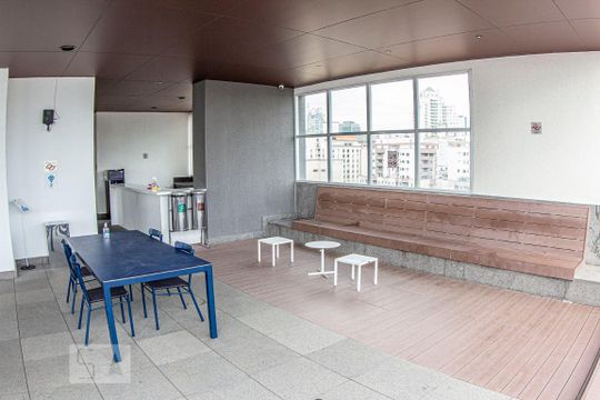Área comum de kitnet/studio à venda com 1 quarto, 35m² em Consolação, São Paulo