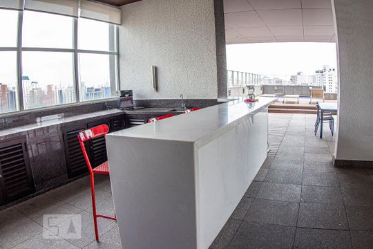 Área comum de kitnet/studio à venda com 1 quarto, 35m² em Consolação, São Paulo