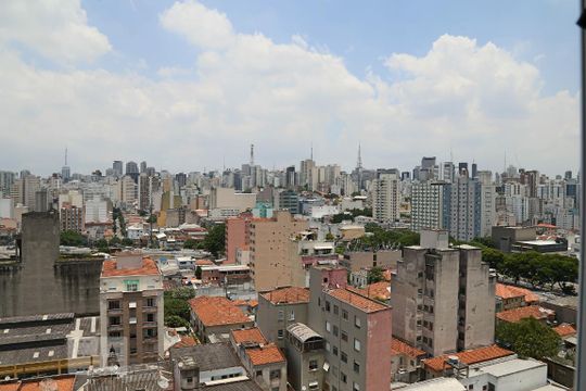 Vista de apartamento à venda com 2 quartos, 53m² em Bela Vista, São Paulo