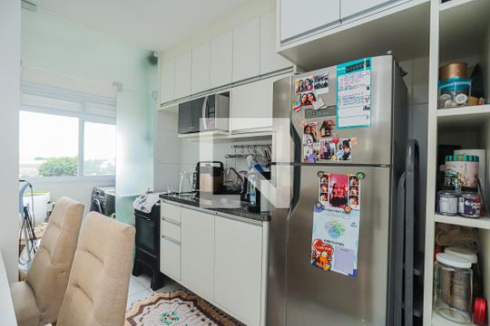 Cozinha de apartamento à venda com 1 quarto, 34m² em Água Branca, São Paulo