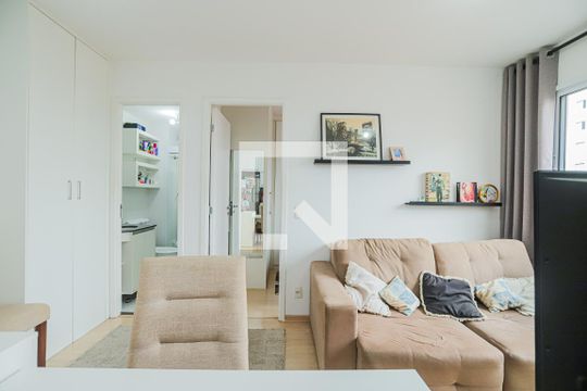 Sala de apartamento à venda com 1 quarto, 34m² em Água Branca, São Paulo