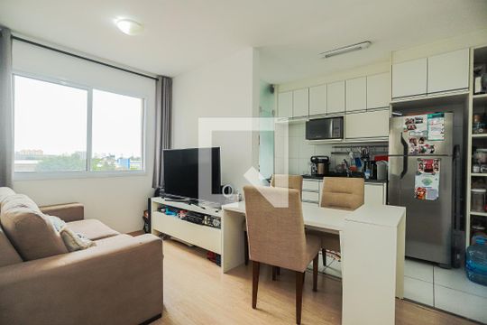 Sala de apartamento à venda com 1 quarto, 34m² em Água Branca, São Paulo