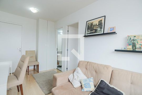 Sala de apartamento à venda com 1 quarto, 34m² em Água Branca, São Paulo