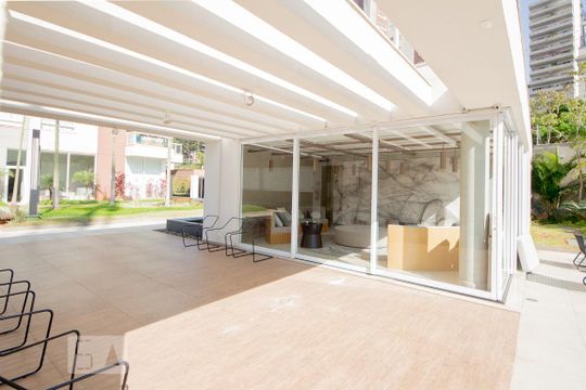 Salão festas (térreo) de apartamento para alugar com 1 quarto, 56m² em Paraíso, São Paulo