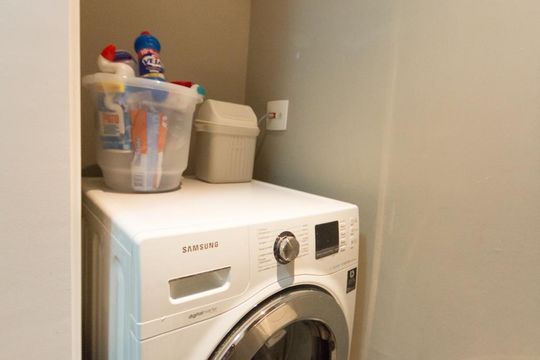 Área de serviço de apartamento para alugar com 1 quarto, 56m² em Paraíso, São Paulo