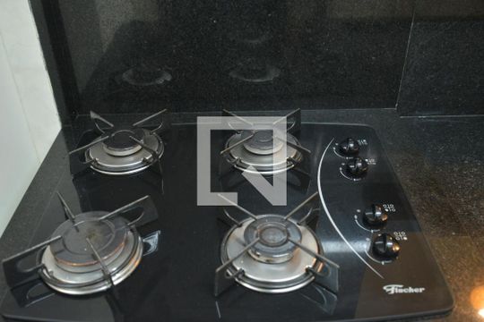 Cozinha de apartamento para alugar com 2 quartos, 80m² em Jardim, Santo André