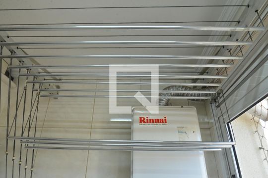 Área de Serviço de apartamento para alugar com 2 quartos, 80m² em Jardim, Santo André