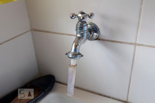 Área de serviço de casa para alugar com 2 quartos, 74m² em Vila Monte Alegre, São Paulo