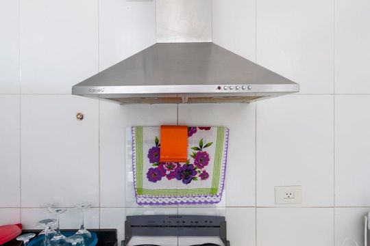 Cozinha de casa para alugar com 2 quartos, 74m² em Vila Monte Alegre, São Paulo
