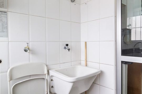 Área de serviço de apartamento para alugar com 3 quartos, 90m² em Tatuapé, São Paulo