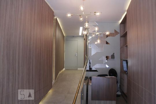 Hall de espera de apartamento à venda com 2 quartos, 57m² em Santa Efigênia, São Paulo