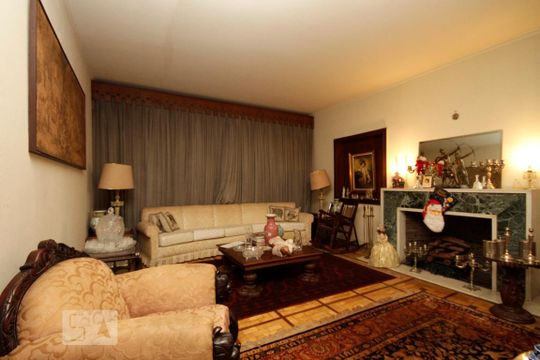 Sala de casa para alugar com 4 quartos, 500m² em Pacaembu, São Paulo
