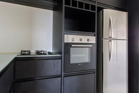 Cozinha  de apartamento para alugar com 2 quartos, 56m² em Vila Azevedo, São Paulo